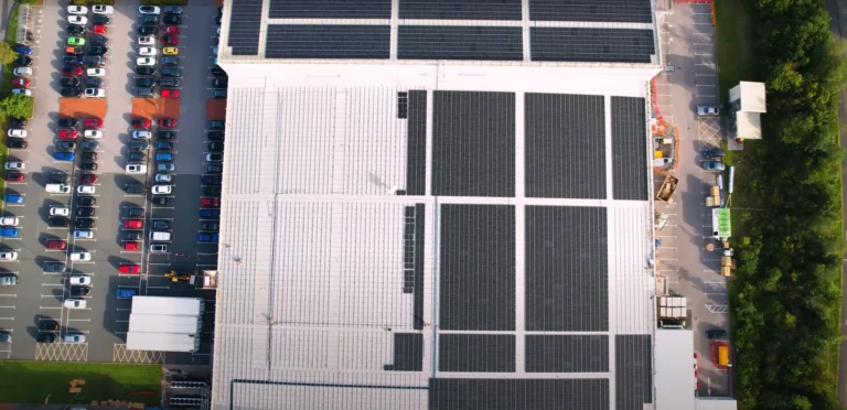 QuidelOrtho Solar Panels in Progress