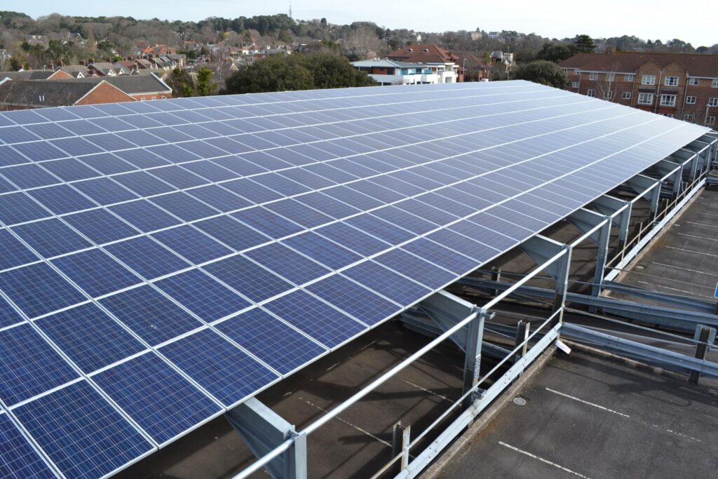 commercial solar carports uk