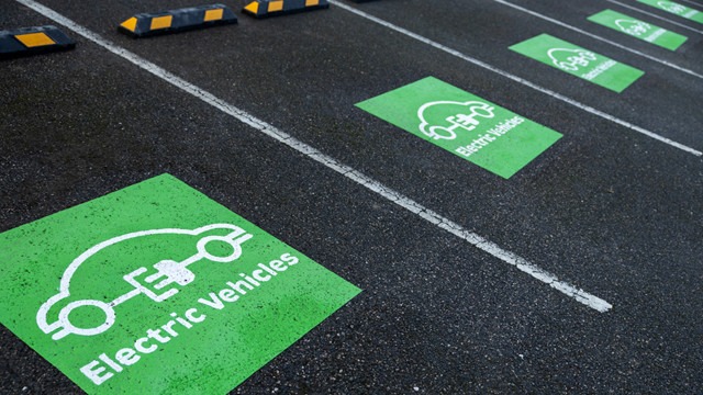 commercial ev charging car park places