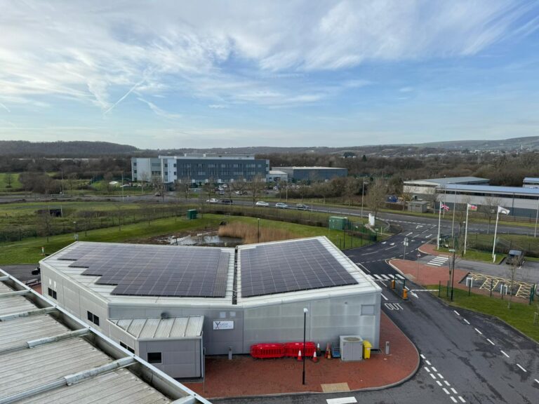 business solar panel installation