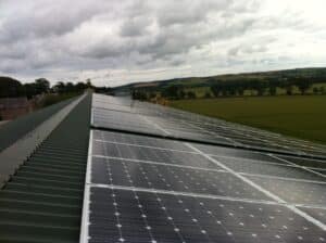 boost winter solar panel output