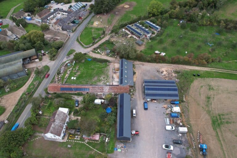 solar panels on farm buildings trowbridge wiltshire