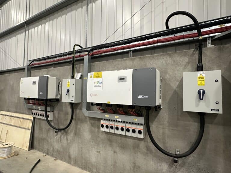 custom Solar Ground Mount Installation