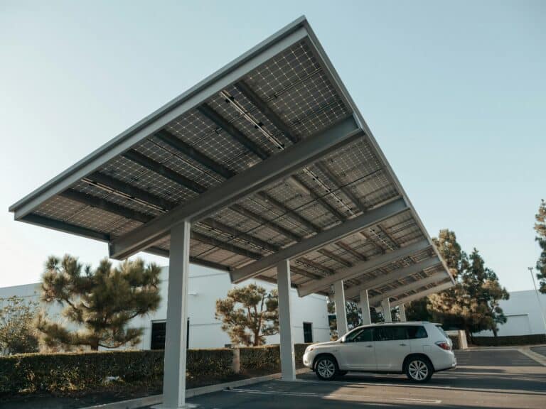 commercial solar carports in the UK