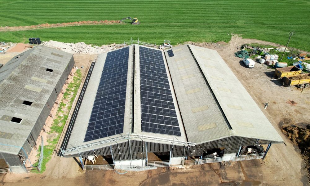 Castle Farm Close Aerial